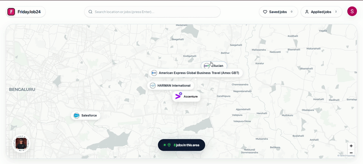 FridayJob24 — project screenshot