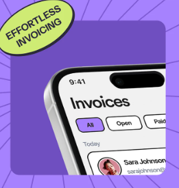 Invoicer High Fidelity Visual